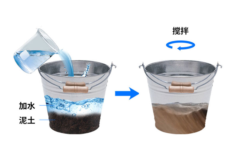 無(wú)線土壤墑情監(jiān)測(cè)系統(tǒng)安裝之倒入泥漿